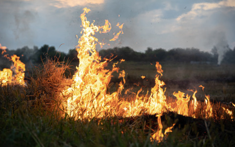 Auto in fiamme a Fenegrò, conducente si mette in salvo